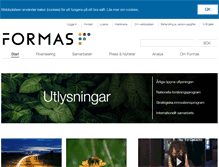 Tablet Screenshot of formas.se